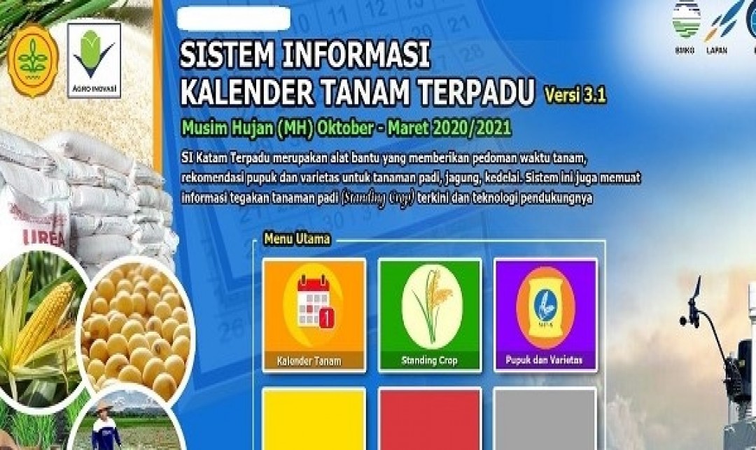 Foto : SI Katam Merupakan Salah Satu inovasi Teknologi  dari Balitbangtan.