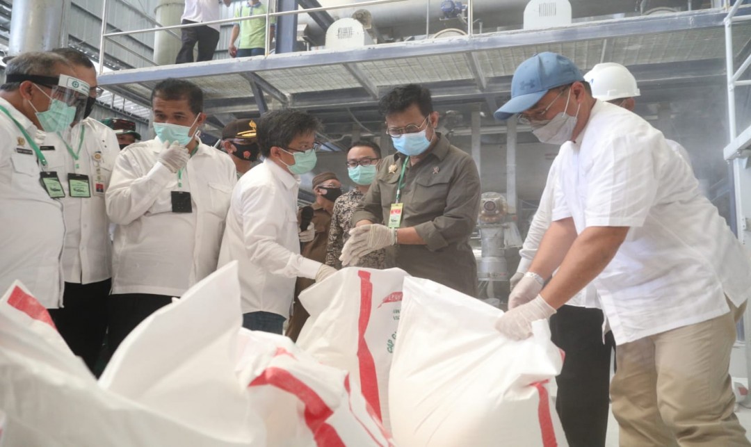 Foto : Kenaikan Produksi Gula di Tengah Pandemi Coovid-19.
