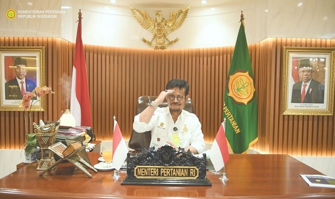 Foto : Menteri Pertanian Syahrul Yasin Limpo.