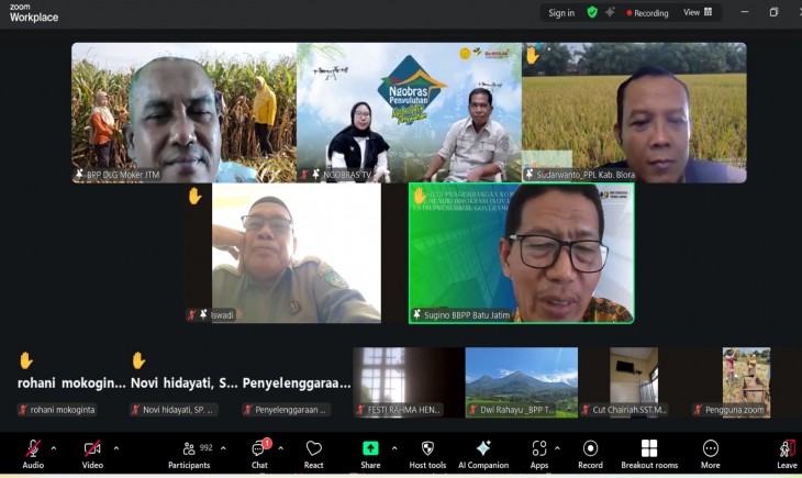 Ngobras Kementan Bongkar Rahasia Sukses Tingkatkan Produktivitas Tanaman Pangan. (Foto: dok. Kementan)
