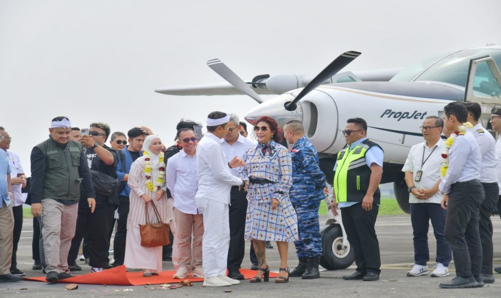 Foto: Gubernur Jawa Barat Dedi Mulyadi menyambut positif dibukanya rute baru penerbangan Bandung–Yogyakarta yang mulai beroperasi hari ini, Rabu (2/7/2025).