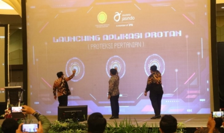 Foto : Pelaksanaan Program Kegiatan Pembangunan Prasarana dan Sarana Pertanian Tahun 2021 yang digelar di IPB Convention Center (ICC) Bogor.