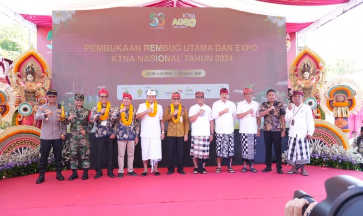 Kementan mengajak semua stakeholder pertanian untuk terlibat mewujudkan swasembada pangan nasional. (Foto: Dok. Kementan)