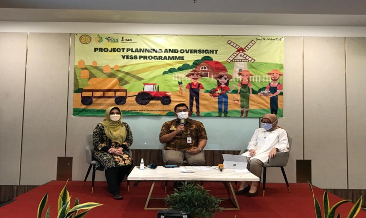 Foto :  Program YESS Berupaya untuk Melahirkan Petani Serta Wirausaha Pertanian Milenial yang Tersebar di 15 Kabupaten.
