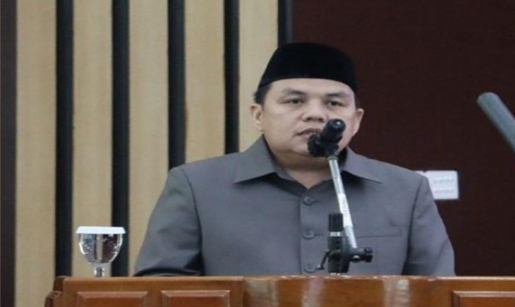 Anggota DPRD Kota Bogor Adityawarman Adil menjabarkan perda pertanian organik. (DPRD Kota Bogor)