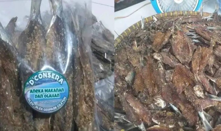 Olahan ikan deles dijadikan dendeng khas Sukabumi (Istimewa)