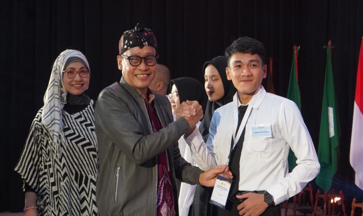 Foto : Kepala BPPSDMP, Dedi Nursyamsi Pada acara Milennial Indonesian Agripreneur (MIA) yang diselenggarakan di Politeknik Pembangunan Pertanian (Polbangtan) Bogor, 3-4 November 2023.