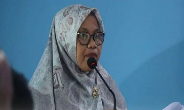 Kepala Dinas Perikanan Kabupaten Seruyan, Halidah. (Foto : Prokom Seruyan)