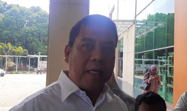Kepala DKPP Kota Bogor Chusnul Rozaqi saat diwawancarai awak media. (Ajat Nicko/PanganNews.id)