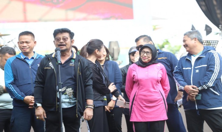 Agrostandar satu tahun BSIP Kementan di Lapangan BB Biogen Komplek BSIP Cimanggu, Kota Bogor, Jawa Barat, Kamis, 21 September 2023. (Dok. Kementan)