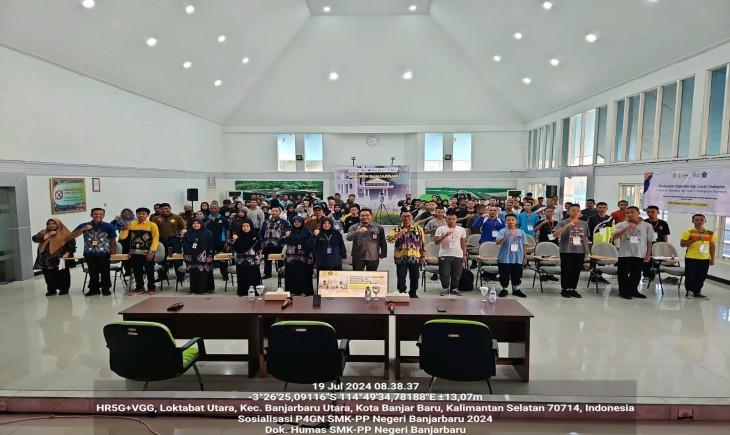Sosialisasi Pencegahan dan Pemberantasan Penyalahgunaan dan Peredaran Gelap Narkoba (P4GN) tahun 2024 kepada seluruh pegawai serta Calon SIswa Baru TP. 2024/2025. (Foto: Dok. Kementan)