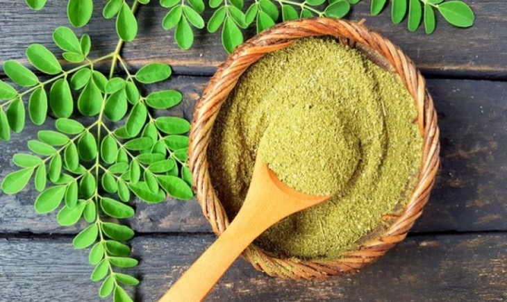 Daun kelor (Moringa oleifera) yang telah dikenal sejak ribuan tahun lalu dalam pengobatan tradisional.