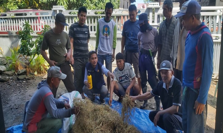 Foto : Pelatihan Pupuk Kompos CSA.