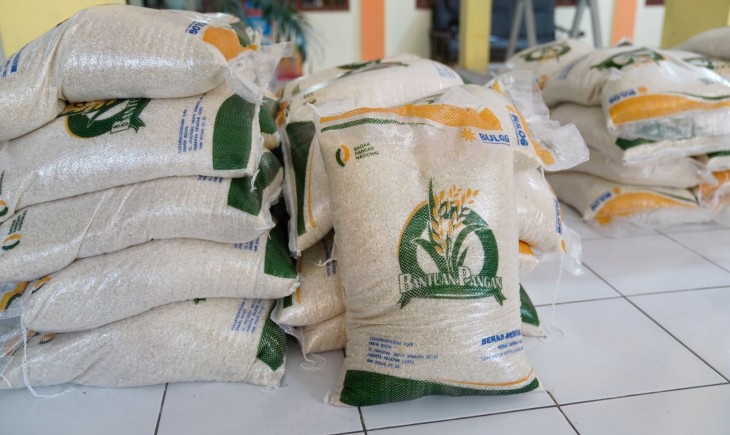 Pemerintah bakal tunda bantuan pangan pada Lebaran 2025. (Foto : Kominfo Jatim)