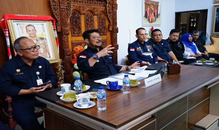 Foto : Mentan SYL Raih Rekor MURI.