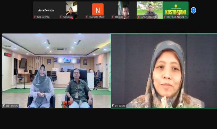 Acara Ngobrol Asyik (Ngobras) volume 45, Selasa (31/12/2024) bertemakan "Peran BPP dalam Meningkatkan Kapasitas Penyuluh Pertanian". (Foto: Dok. Kementan)