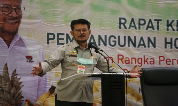 Foto : Menteri Pertanian Syahrul Yasin Limpo.
