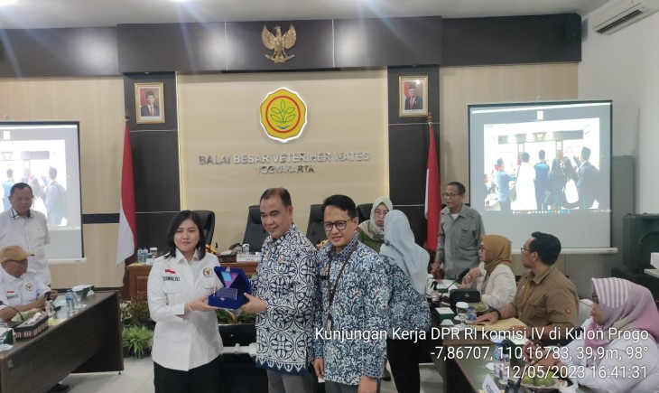 Foto : Dalam rangka Reses Masa Persidangan IV Tahun Sidang 2022/2023 komisi IV DPR mengadakan kunjungan ke D.I Yogyakarta, Kabupaten Kulon Progo.