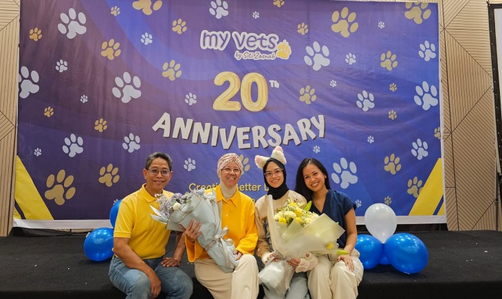 HUT MY Vets ke-20, Senin, 15 Januari 2024. (Foto: Dok. Klinik My Vets)