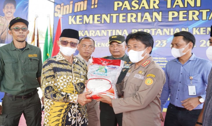 Foto : Kementerian Pertanian Menggelar Pasar Tani di Sultra.