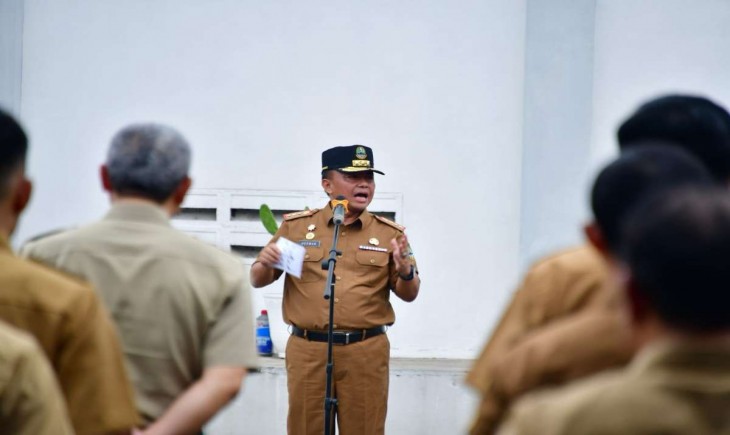 Seluruh aparatur sipil negara Pemda Provinsi Jawa Barat ngantor lebih awal selama bulan Ramadan. (Foto: Dok. Humas Jabar)