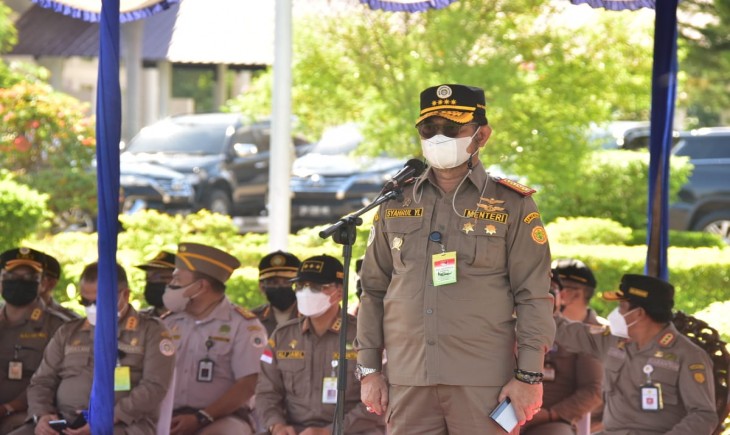 Foto : Mentan Mengatakan, Sistem Irigasi Merupakan Solusi Dalam Memenuhi Kebutuhan Pengairan Pertanian.