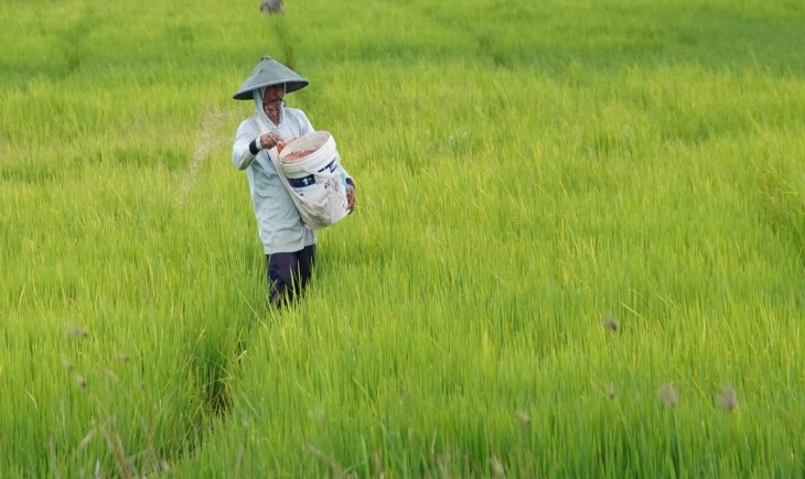 Mentan Andi Amran Sulaiman menegaskan tidak ada ampun bagi kios dan distributor pupuk yang melanggar aturan HET. (Foto: dok. Kementan)