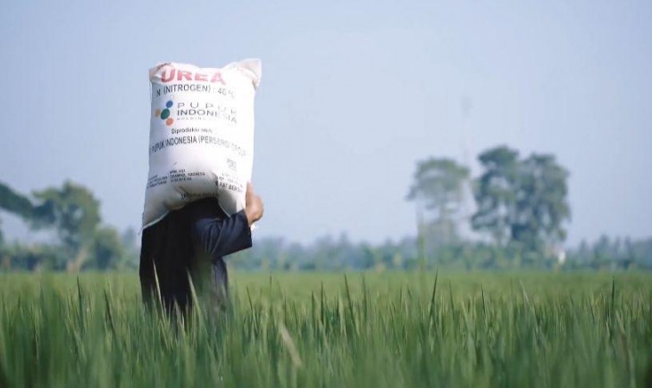 Petrokimia Gresik siapkan 437.900 ton pupuk subsidi untuk sambut musim tanam. (Foto : Kementan)
