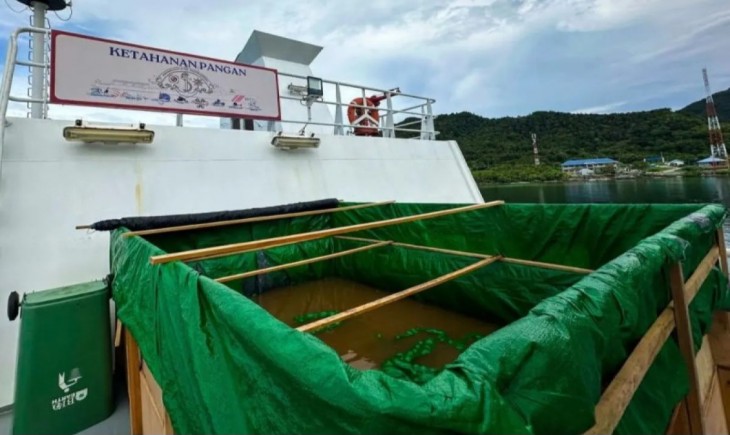 Kapal Negara (KN) Tanjung Datu 301 milik Badan Keamanan Laut (Bakamla) RI dorong inovasi demi dukung program Asta Cita Prabowo. (Foto: bamkala.go.id)