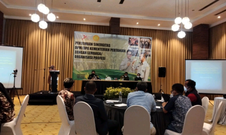 Foto : Pertemuan Sinergisitas Duta Petani Milenial Dengan Lembaga/Organisasi Profesi.