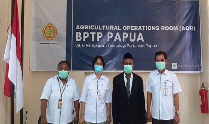 Foto : Pelantikan Pejabat Fungsional di BPTP Papua. Sumber : BPTP Papua