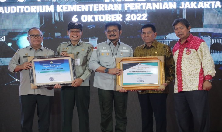 Foto : KTNA Sampaikan Aspirasi Petani pada Menko Perekonomian.