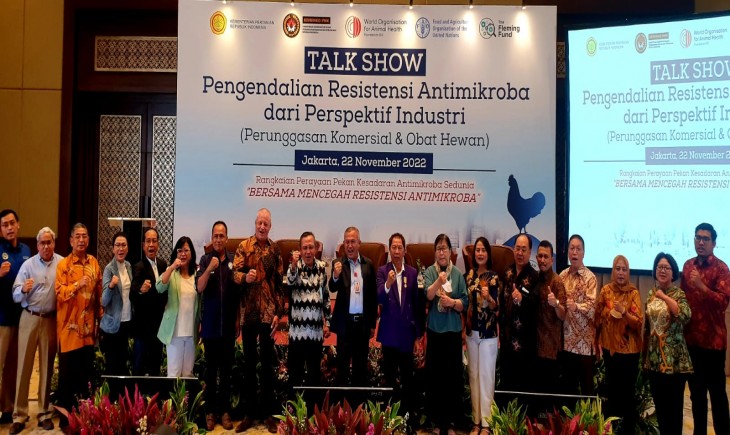 Foto : Acara Talk Show Pengendalian Resistensi Antimikroba dari Perspektif Industri.