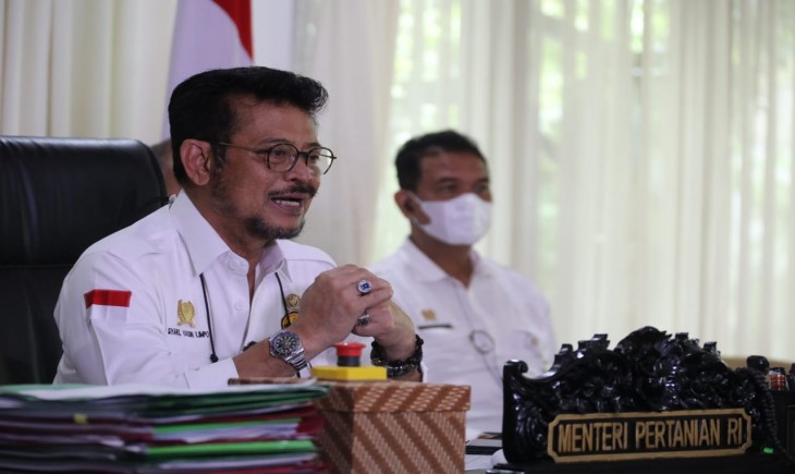 Foto : Menteri Pertanian Syahrul Yasin Limpo.