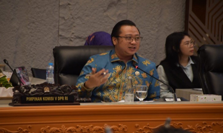Foto: Ketua Komisi IV DPRD Provinsi Jawa Barat, Rizaldy Priambodo saat saat kunjungan kerja ke Komisi V DPR RI di Kawasan Senayan, DKI Jakarta, Rabu (20/1/2025).