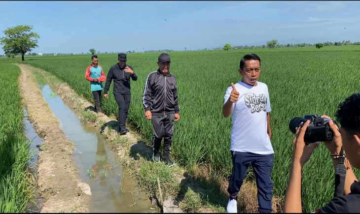 Bupati Terpilih Sidrap Siap Pacu Produksi Untuk Swasembada Pangan Nasional Tercapai Lebih Cepat. (Foto: Dok. Kementan)
