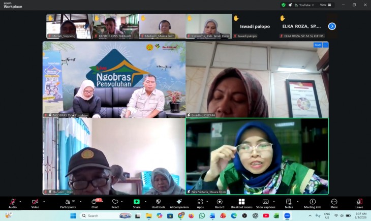 Perkuat Peran Penyuluh Pertanian, Kementan Sosialisasikan Penyusunan SKP. (Foto: dok. Kementan)