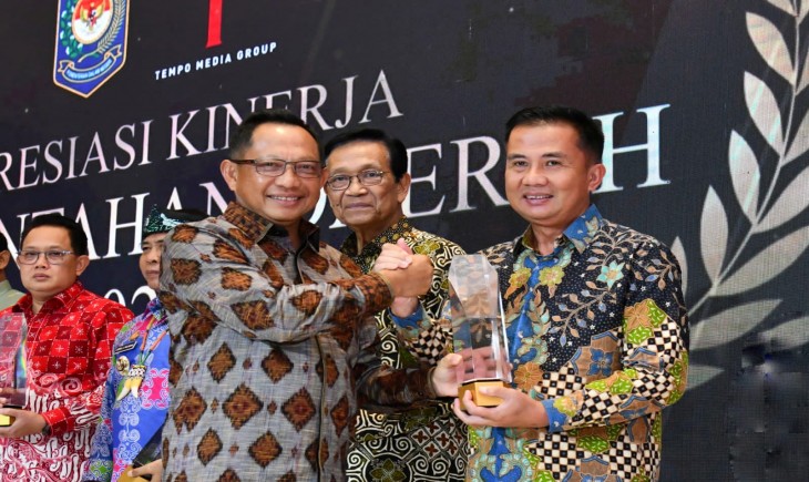 Foto: Jawa Barat dinobatkan sebagai pemerintah daerah provinsi dengan kinerja terbaik pada ajang Apresiasi Kinerja Pemerintahan Daerah 2024. (Dok. Humas Jabar)
