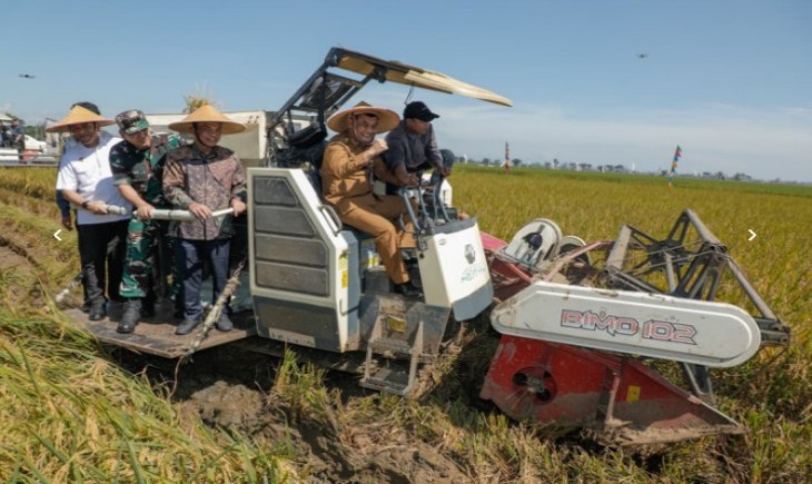 Produktivitas pangan lampaui target, stok beras Jateng aman hingga pertengahan 2026. (Foto : Pemprov Jateng)