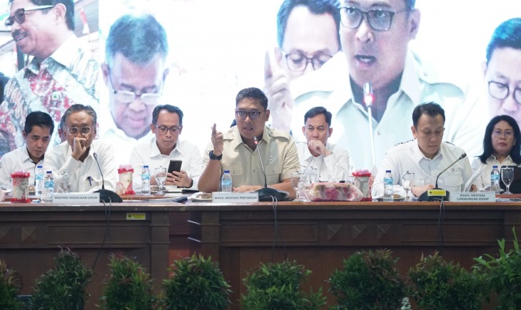 Rapat Koordinasi Terbatas (Rakortas) Bidang Pangan di Semarang, Jawa Tengah, Selasa (31/12/2024). (Foto: Dok. Kementan)