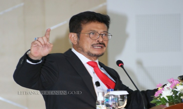 Foto : Menteri Pertanian Syahrul Yasin Limpo.