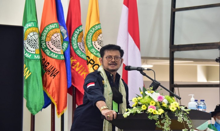 Foto : Menteri Pertanian Indonesia Syahrul Yasin Limpo.