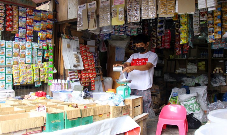 Pasar ritel catat penurunan harga beras, gula, dan minyak per 14 September. (Foto : Rumah Amal Salman)