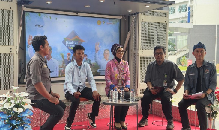 Acara Ngobras On The Spot yang dilaksanakan di Politeknik Enjinering Pertanian Indonesia (PEPI), Selasa (20/5/2025). (Foto: dok. Kementan)