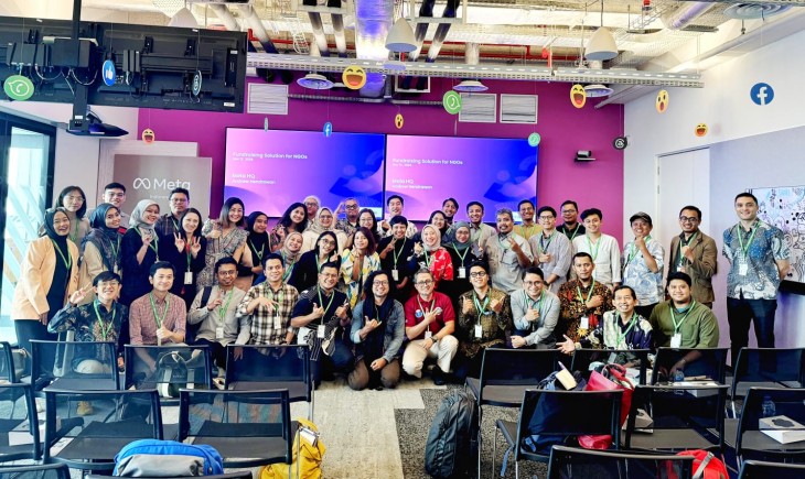 Foto: diskusi bertajuk “Empowering Your Fundraising Efforts with Technology” di META Office, Capital Place Tower, Jakarta, Rabu (13/11).  