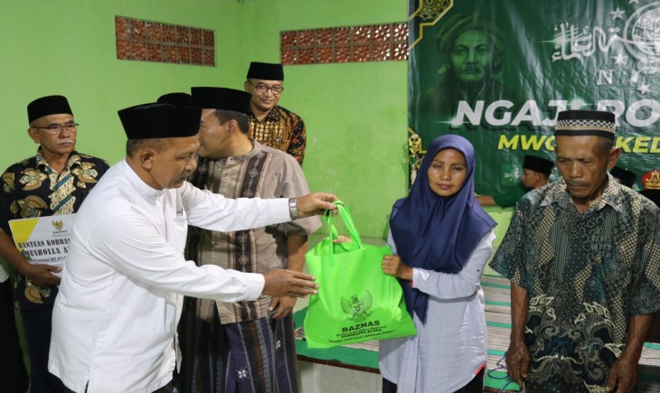 Bupati Blora Arief Rohman mengajak petani beralih ke pertanian organik. (Pemkab Blora)