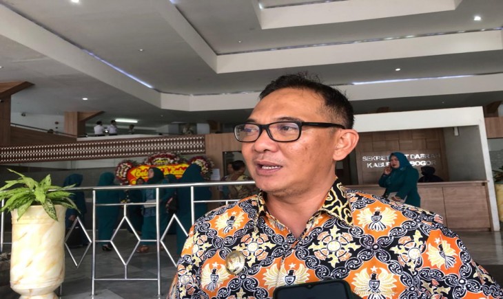 Plt Bupati Bogor Iwan Setiawan. (Egi/PanganNews)