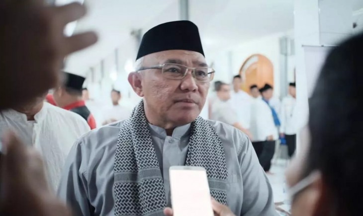 Wali Kota Depok Mohammad Idris kepada awak media. (Luki/PanganNews.id)
