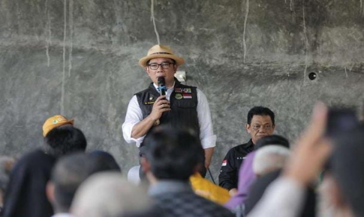 Gubernur Jawa Barat Ridwan Kamil hadir dalam silaturahmi dengan elemen masyarakat pertanian Jabar di Sambilalu Hidroponik Farm, Kabupaten Ciamis (Pemprov Jabar)