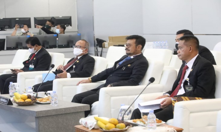 Foto : Kementan Selama Tiga Tahun Terakhir Sukses Menjaga Ketersediaan Pangan.